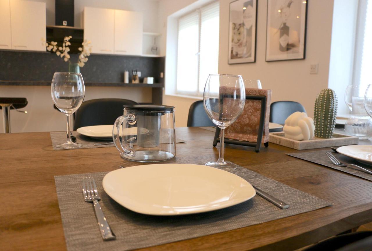 Luxurioese Ferienwohnung In Chemnitz - Apartment B28 Fuer 2 Plus 2 Gaeste Exterior foto