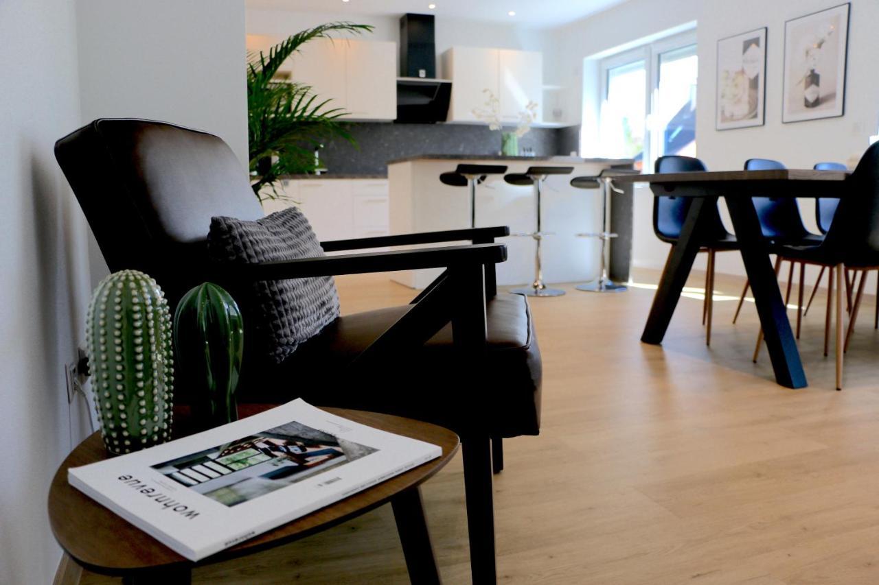 Luxurioese Ferienwohnung In Chemnitz - Apartment B28 Fuer 2 Plus 2 Gaeste Exterior foto